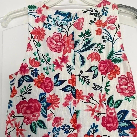 Eliza J Floral Lace Spring Shift Dress Sz 6 - Picture 8 of 10